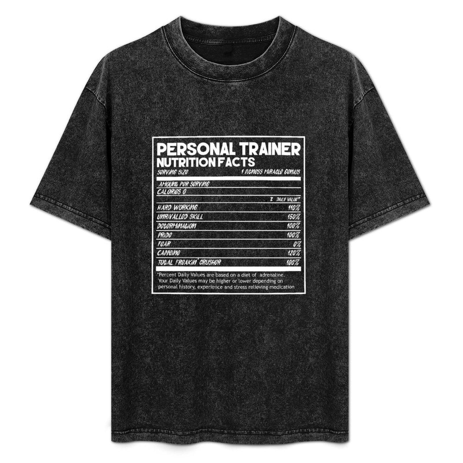 Nutrition Workout - Funny Personal Trainer Nutrition Facts Exercise