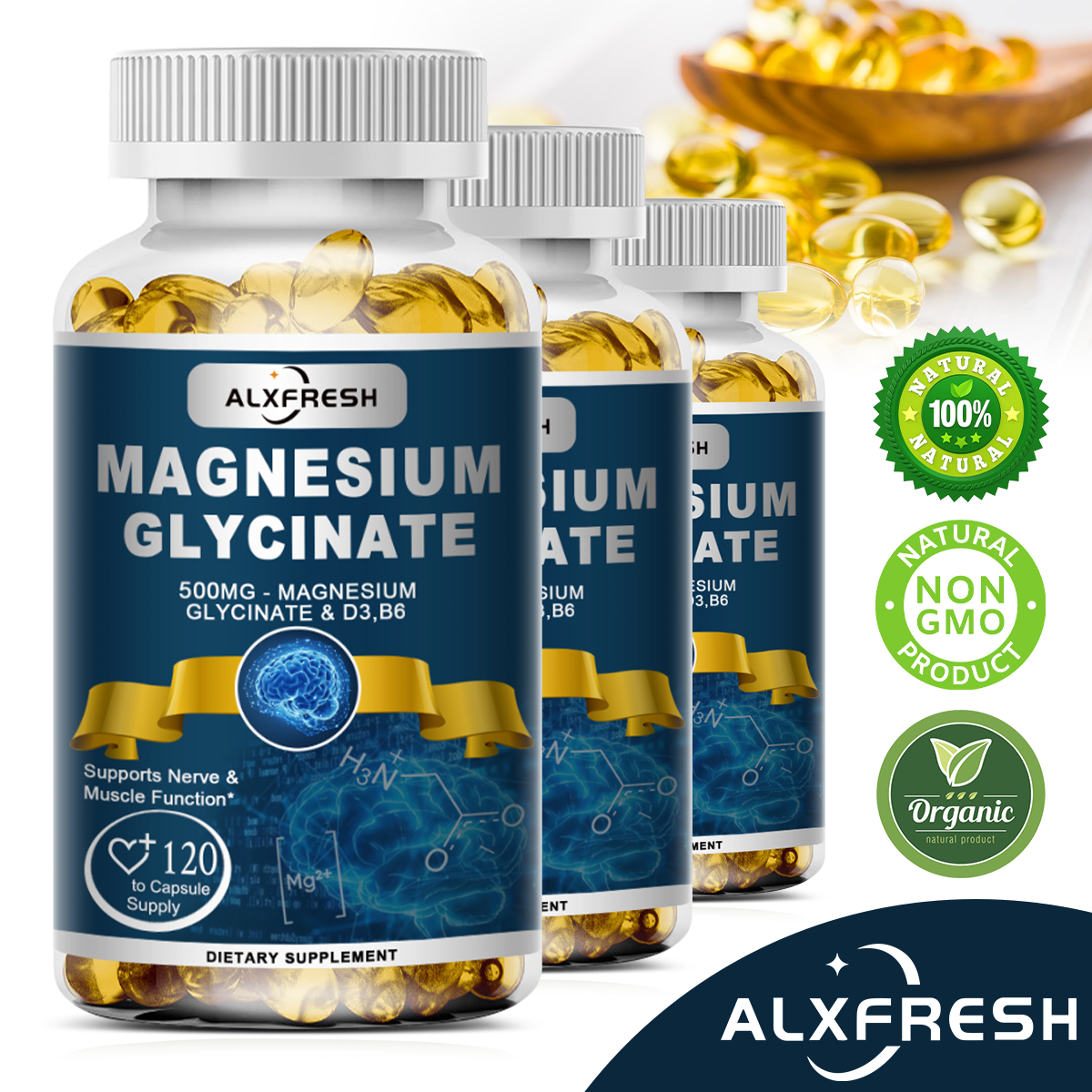 Magnesium Glycinate Supplement - Nutrition Zinc avaliação e preço