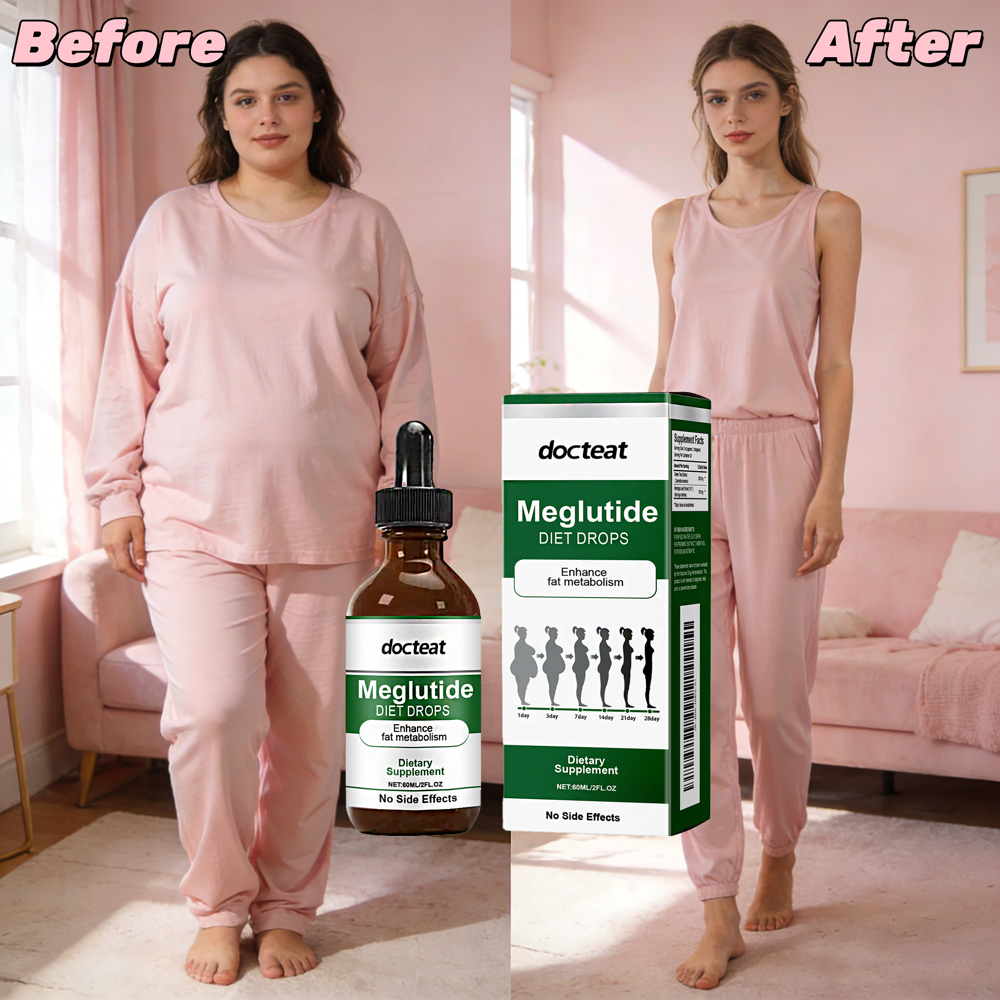 DOCTEAT Quick Slimming Drops B - Nutrition One Fitness avaliação e preço