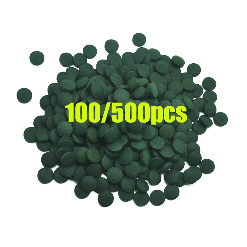 100pcs High Purity Spirulina T - Spirulina Tablet Organic avaliação e preço