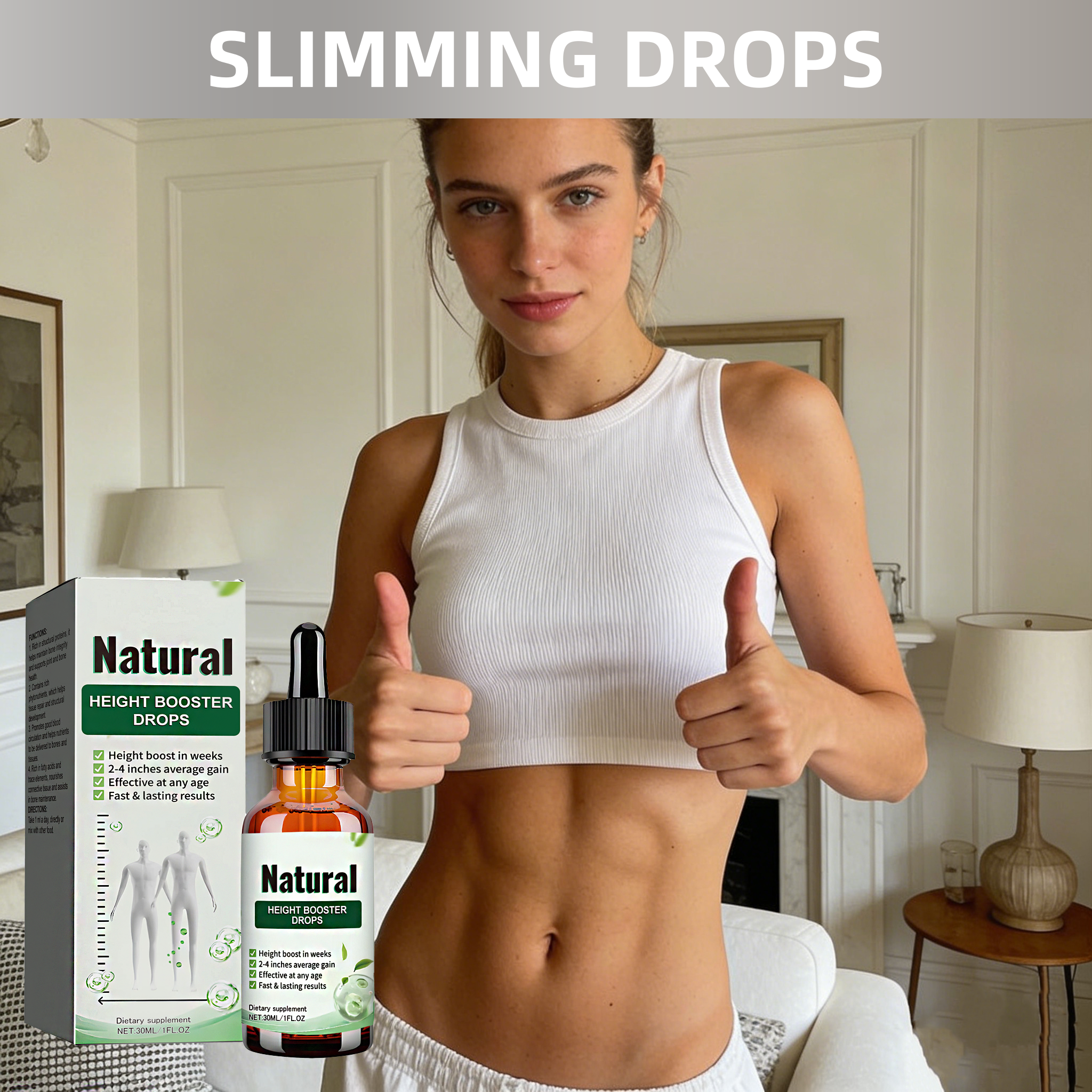 Slimming Drops Improve Osteopo - Nutrition One Fitness avaliação e preço