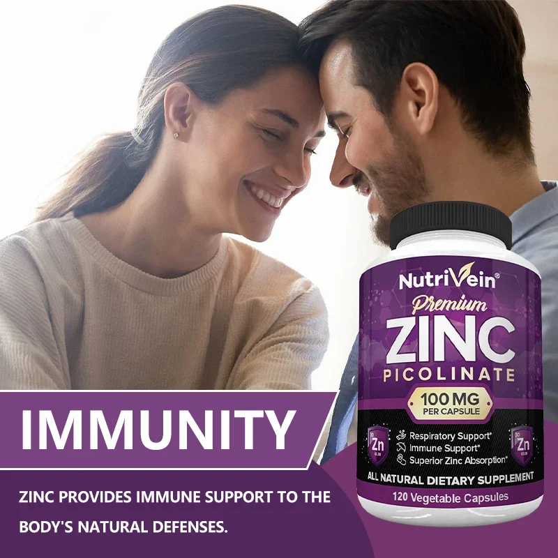 Premium Zinc Picolinate 100mg  - Nutrition Zinc avaliação e preço