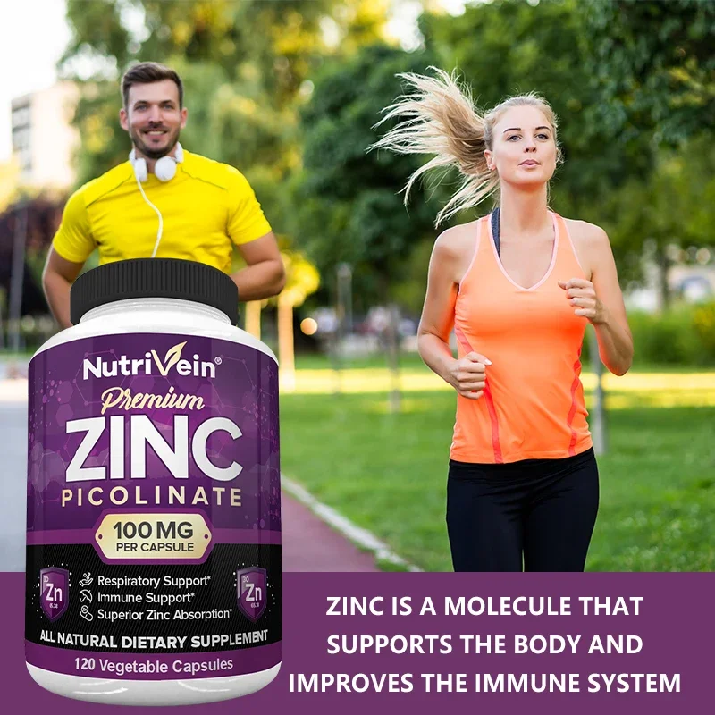 Premium Zinc Picolinate 100mg  - Nutrition Zinc avaliação e preço