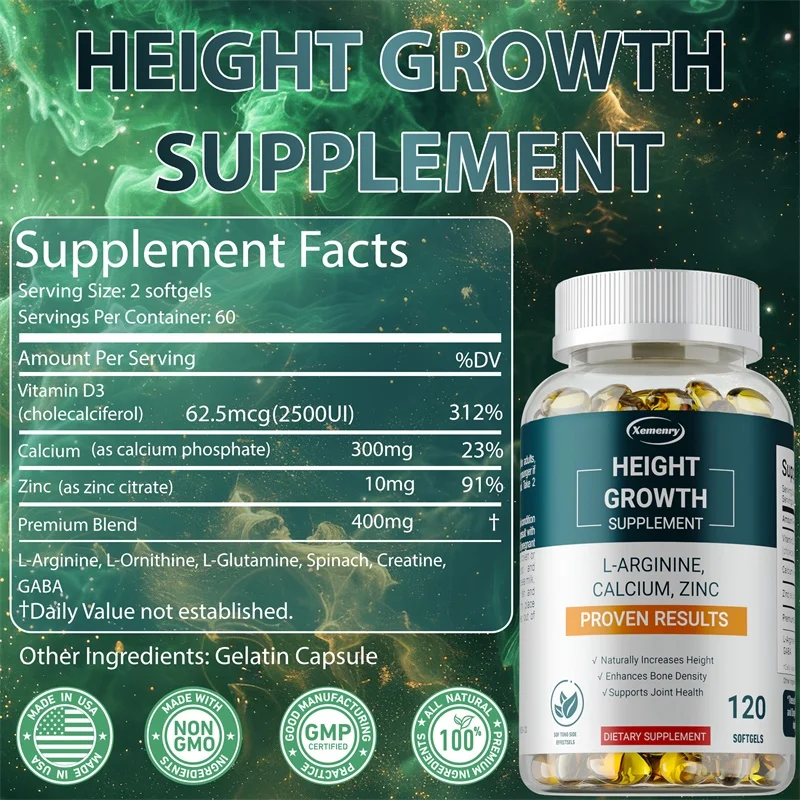 Height Growth Supplements - Su - Nutrition Zinc avaliação e preço