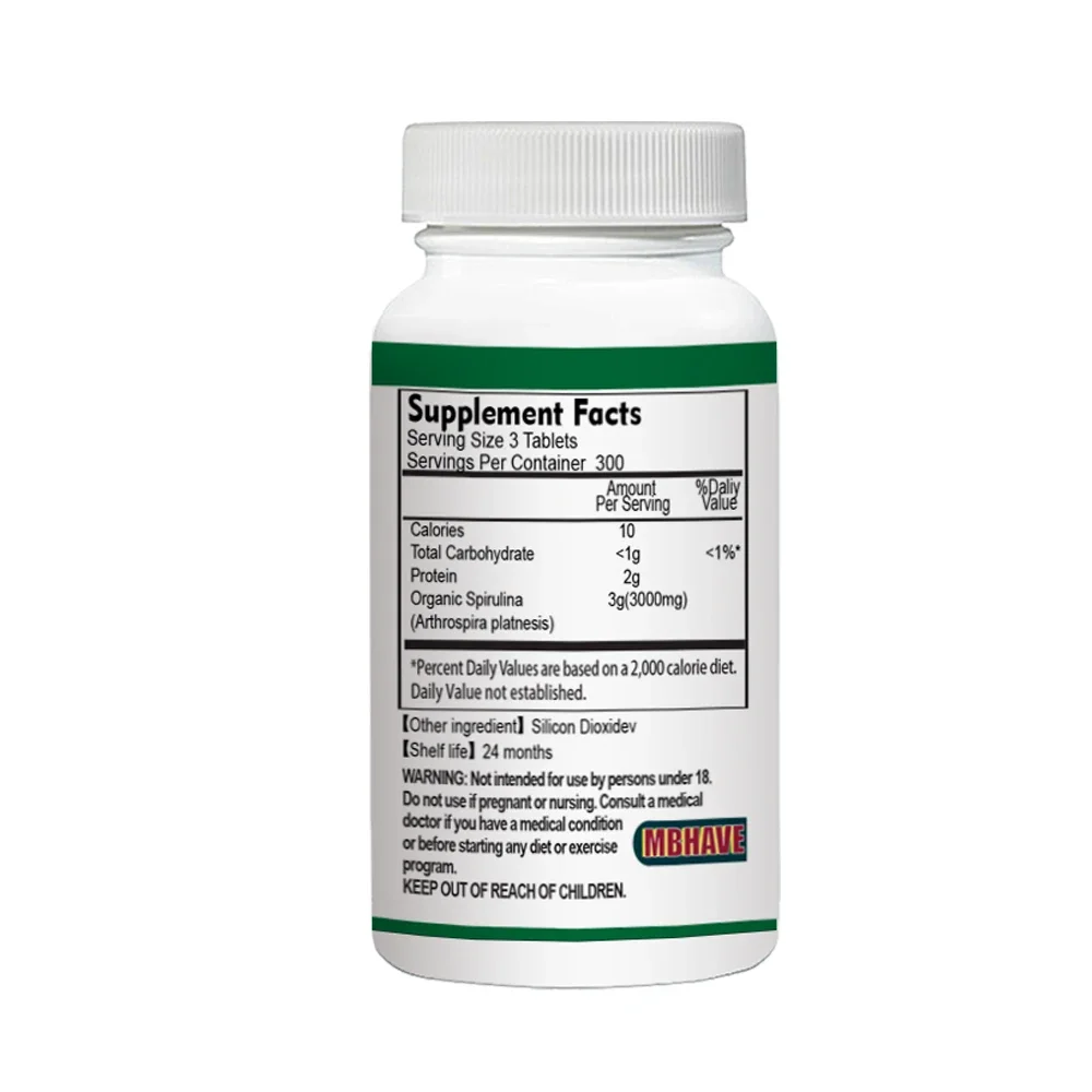 big deal Free shipping Natural - Spirulina Tablet Organic avaliação e preço