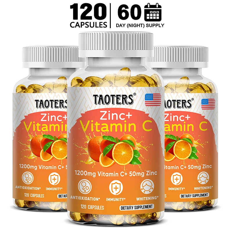 Taoters Vitamin C + Zinc Suppl - Nutrition Zinc avaliação e preço