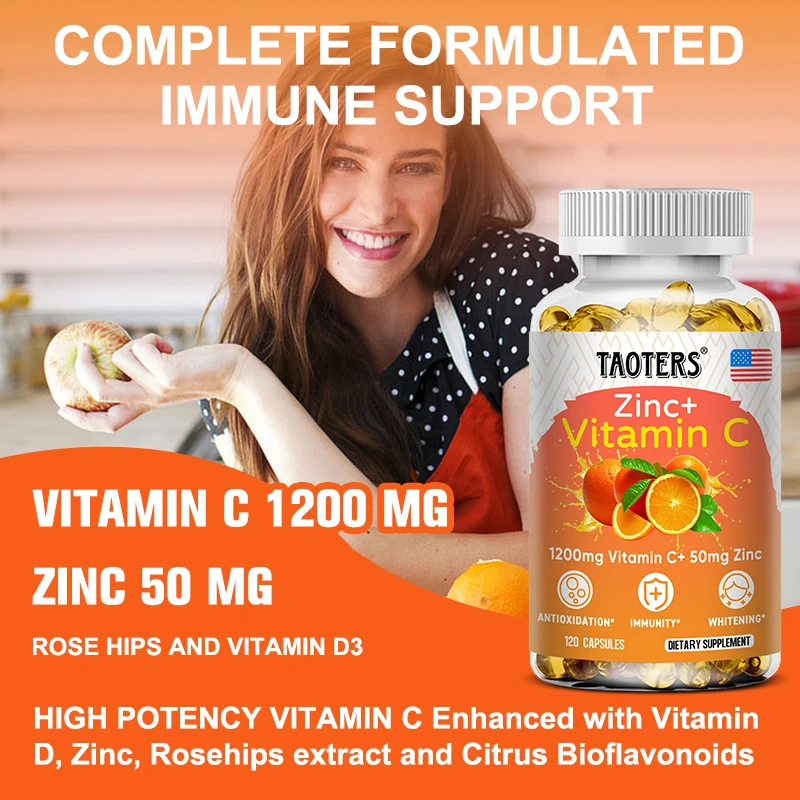 Taoters Vitamin C + Zinc Suppl - Nutrition Zinc avaliação e preço