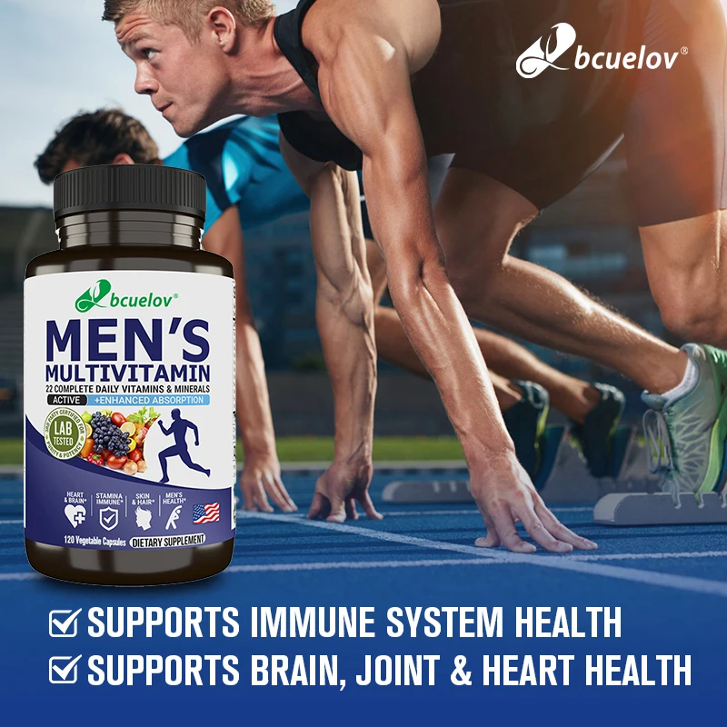 Bcuelov Men's Vitamin and Mine - Nutrition Zinc avaliação e preço
