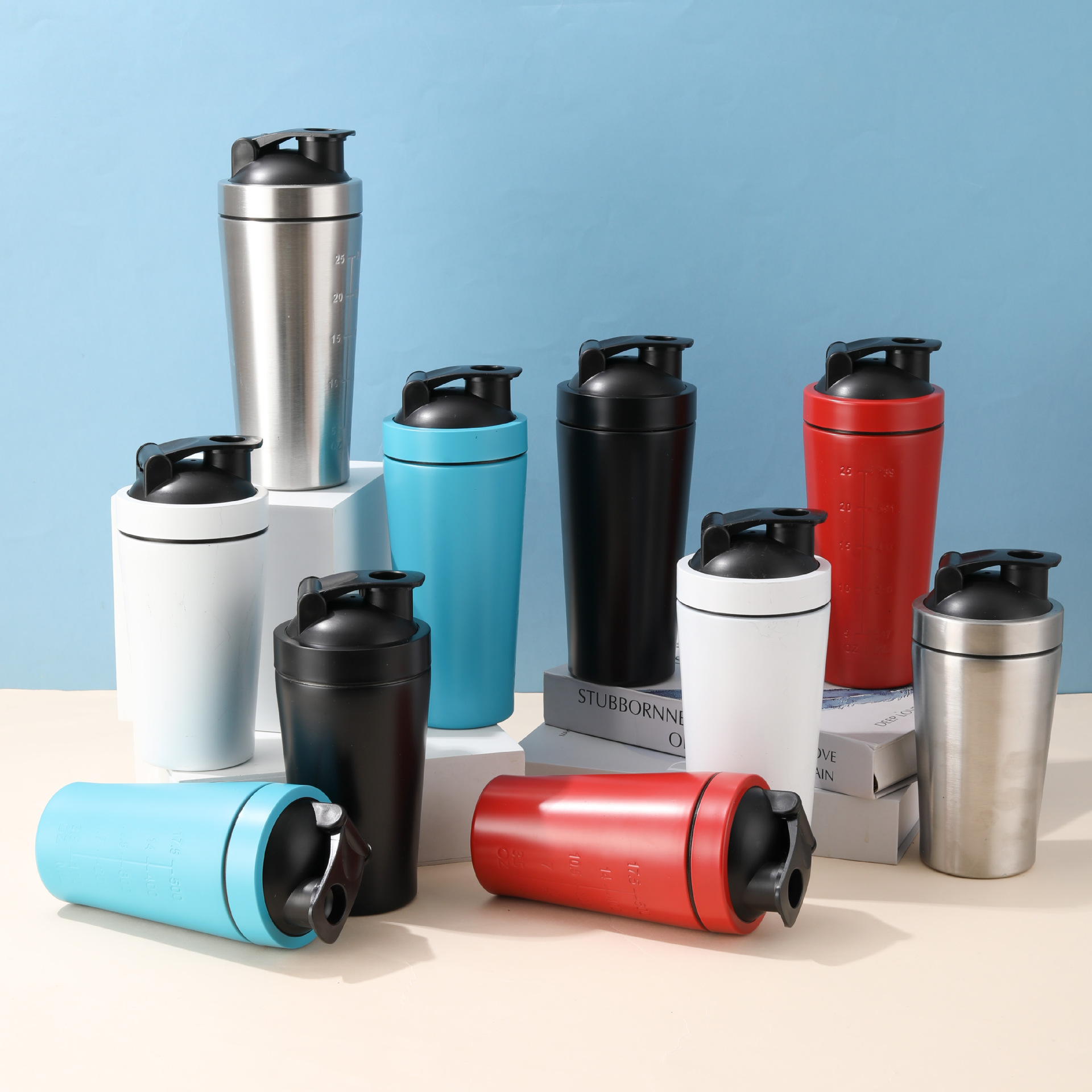 Stainless Steel Protein Shaker - Nutrition Sports Fitness avaliação e preço