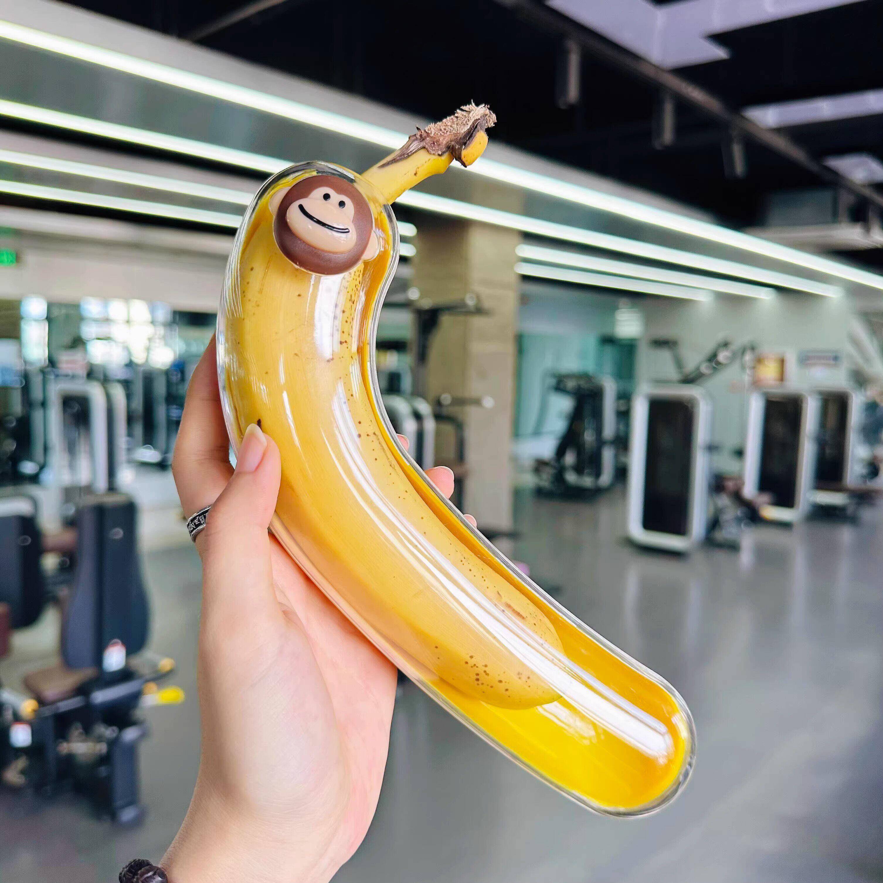 Portable Fitness Banana Storag - Nutrition Sports Fitness avaliação e preço