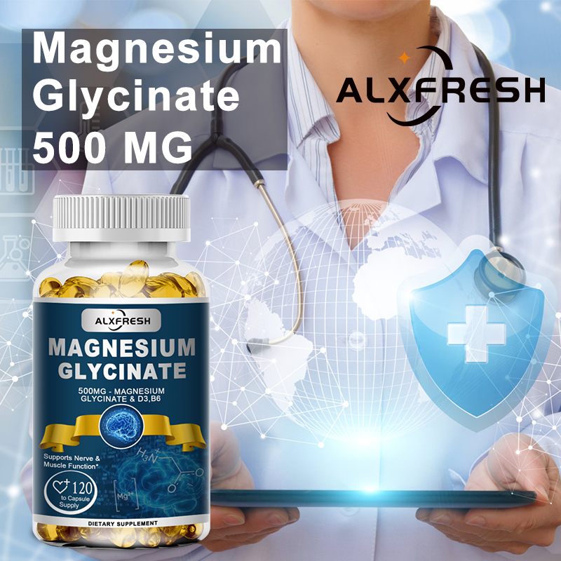 Magnesium Glycinate Capsules 5 - Nutrition Zinc avaliação e preço