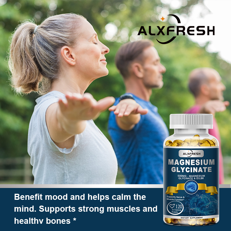 Magnesium Glycinate Capsules 5 - Nutrition Zinc avaliação e preço