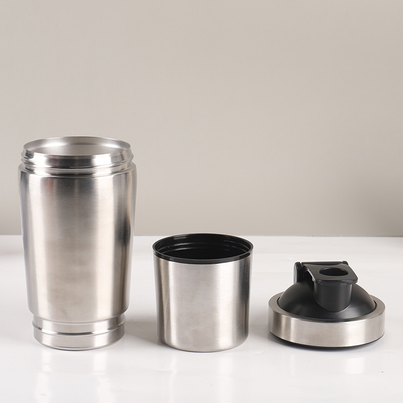 Stainless Steel Protein Shaker - Nutrition Sports Fitness avaliação e preço