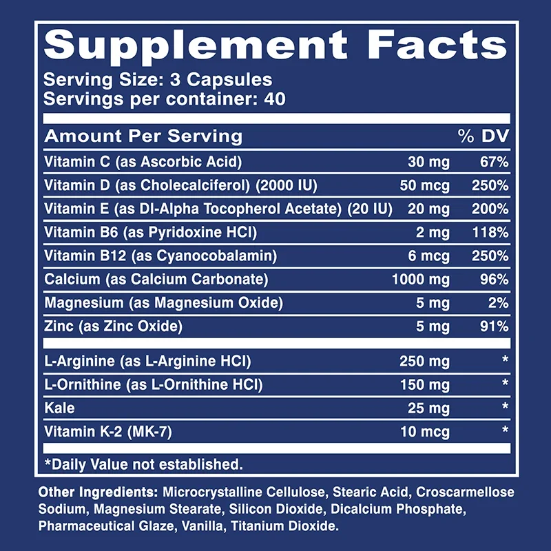 Vitamin D + Calcium and Zinc N - Nutrition Zinc avaliação e preço