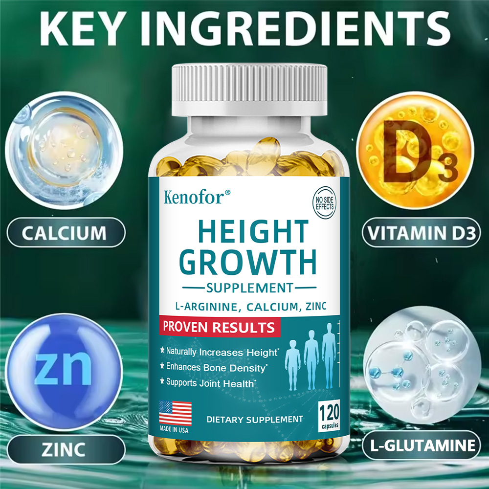 Height Growth Supplement - Cal - Nutrition Zinc avaliação e preço