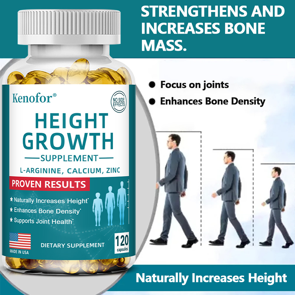 Height Growth Supplement - Cal - Nutrition Zinc avaliação e preço