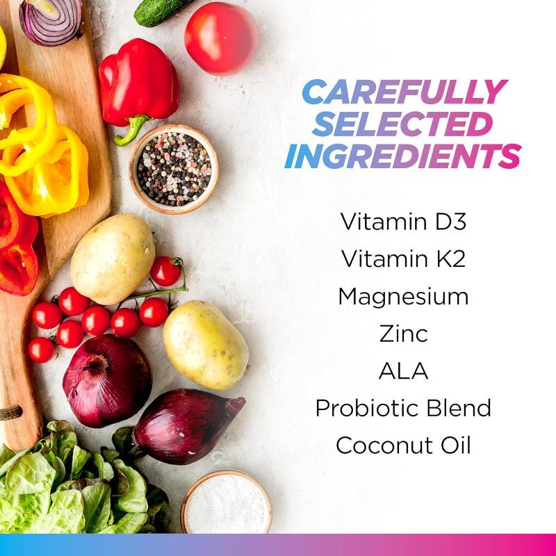 Vitamin D3 K2 4000 Iu Suppleme - Nutrition Zinc avaliação e preço