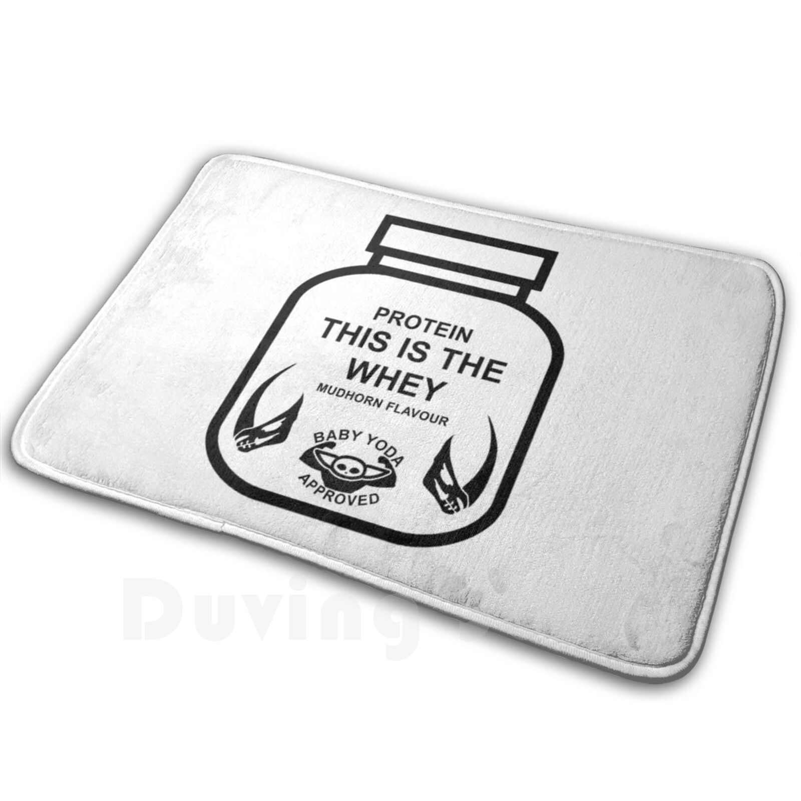 Mando Whey Protein Carpet Mat  - Nutrition Workout avaliação e preço