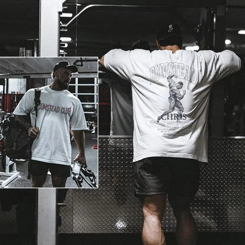 2026 New Men's Oversized Grey  - Nutrition Workout avaliação e preço