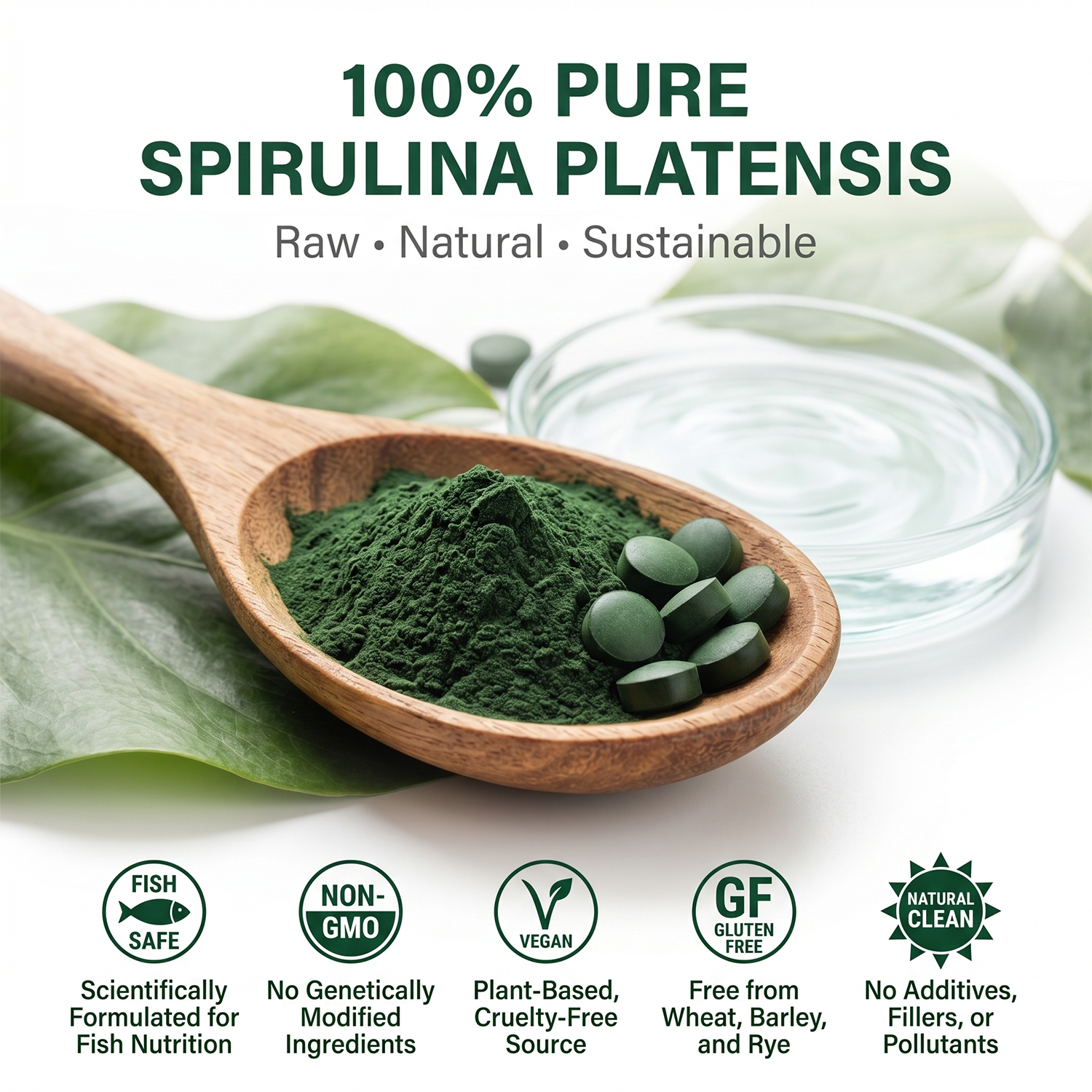 High Purity Spirulina Tablets  - Spirulina Tablet Organic avaliação e preço
