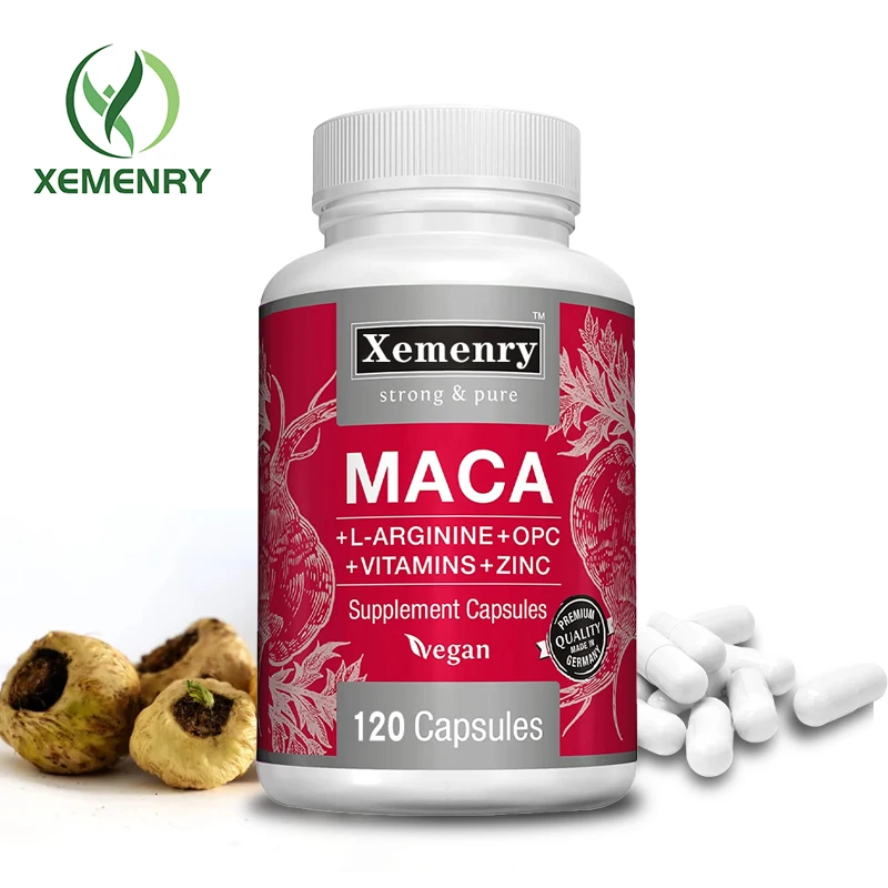 Maca Root Capsules + L-Arginin - Nutrition Zinc avaliação e preço