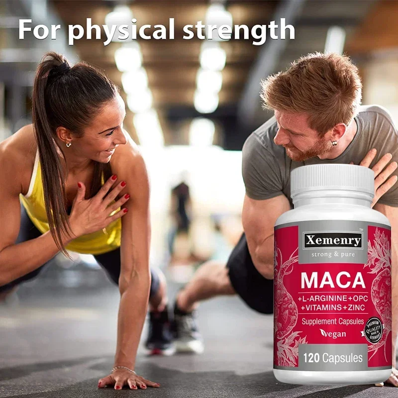 Maca Root Capsules + L-Arginin - Nutrition Zinc avaliação e preço