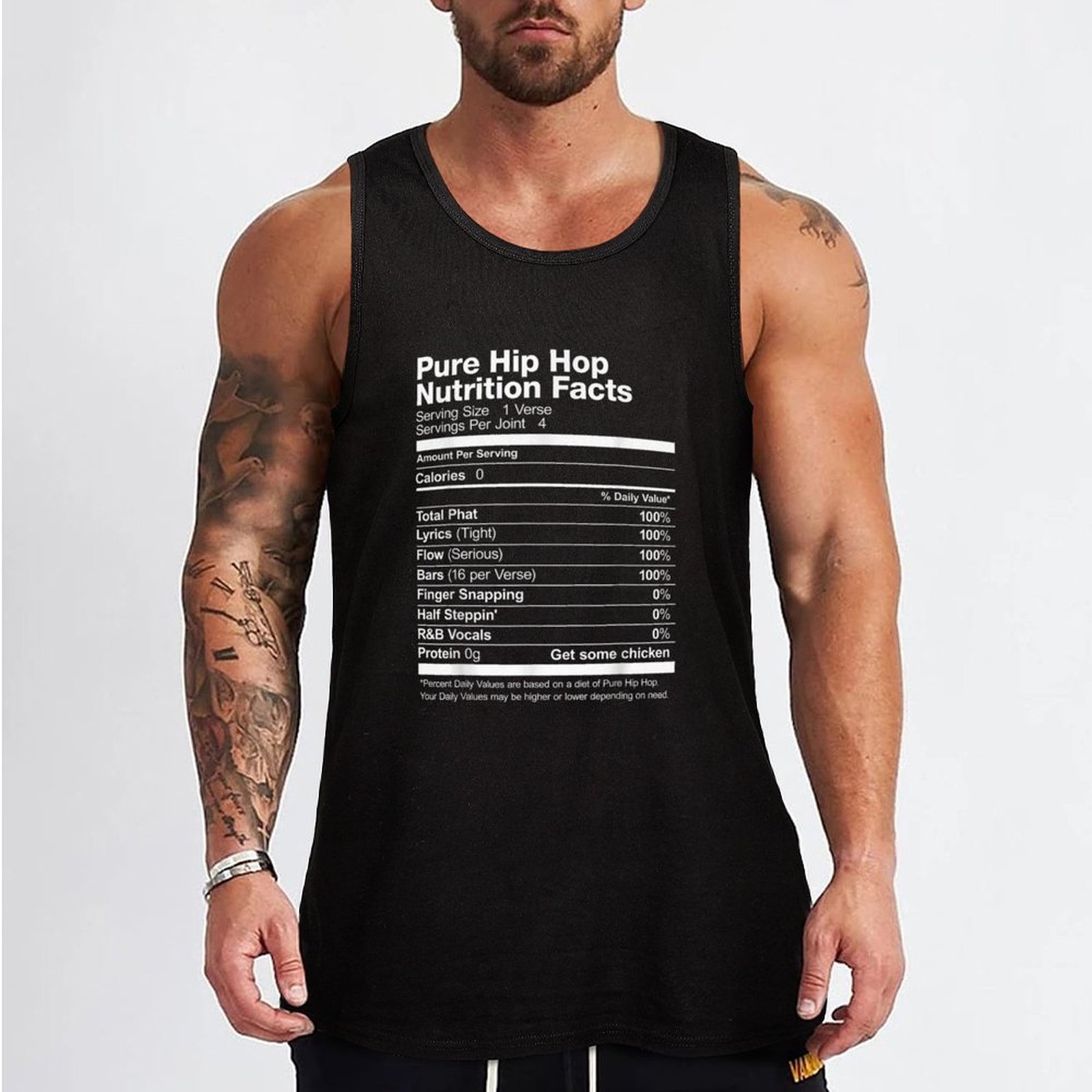 Pure Hip-Hop Nutrition Facts T - Nutrition Workout avaliação e preço