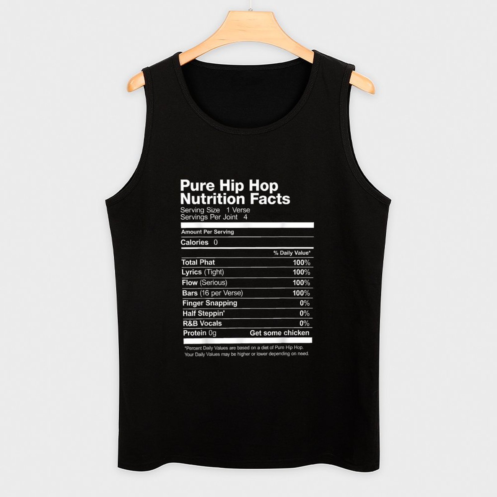 Pure Hip-Hop Nutrition Facts T - Nutrition Workout avaliação e preço